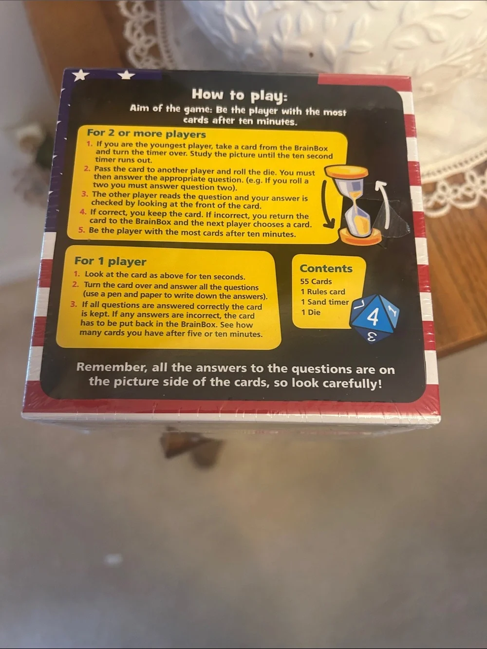 The USA Trivia Game - Red Edition